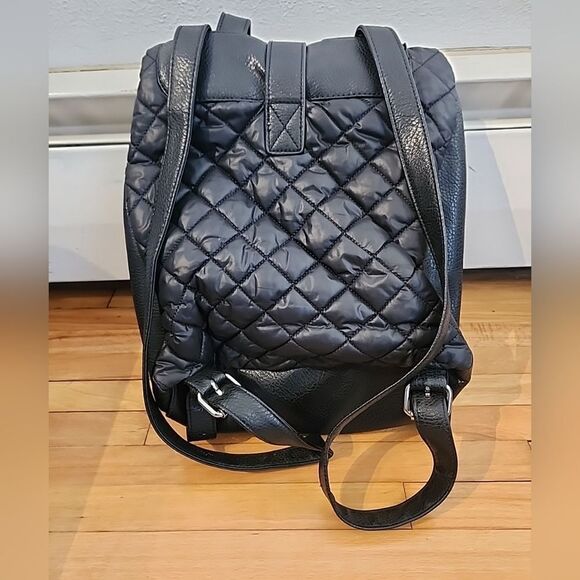 Kenneth Cole REACTION Women's Quilted Backpack Black - Picture 3 of 9